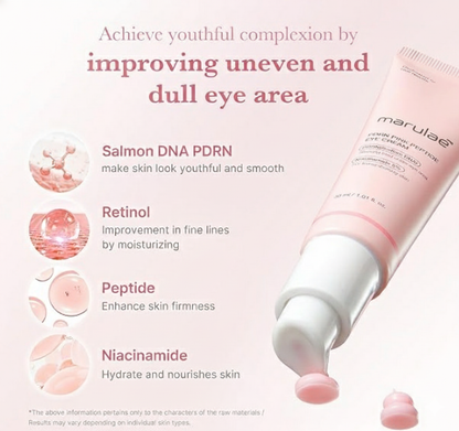 Marulae Salmon DNA PDRN Pink Peptide Eye Serum